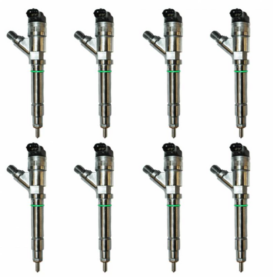 Exergy 06-07 Chevrolet Duramax LBZ New 400% Over Injector w/Internal Modification (Set of 8)