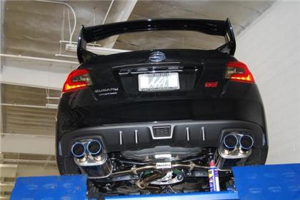 Invidia Q300 Titanium Tip CatBack Exhaust For 2015-2021 Subaru WRX & 2015+ STI - eliteracefab.com