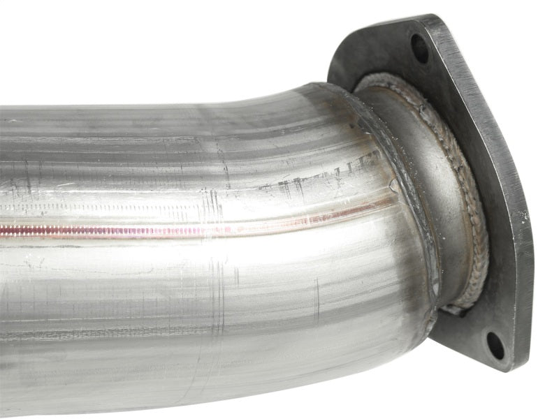 aFe MACHForce XP Exhaust 5in DPF-Stainless, GM Diesel Trucks 07.5-10 V8-6.6L 9(td) LMM aFe