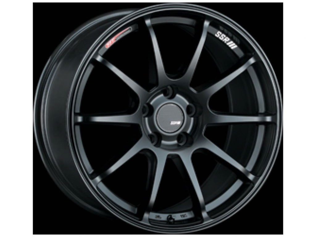 SSR GTV01 18x9.0 5x114.3 35mm Offset Flat Black Wheel SC300 SC400 - eliteracefab.com