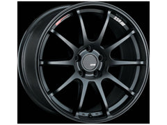 SSR GTV03 18x8.5 5x114.3 40mm Offset Flat Black Wheel 05-07 STI / 11+ tC - eliteracefab.com