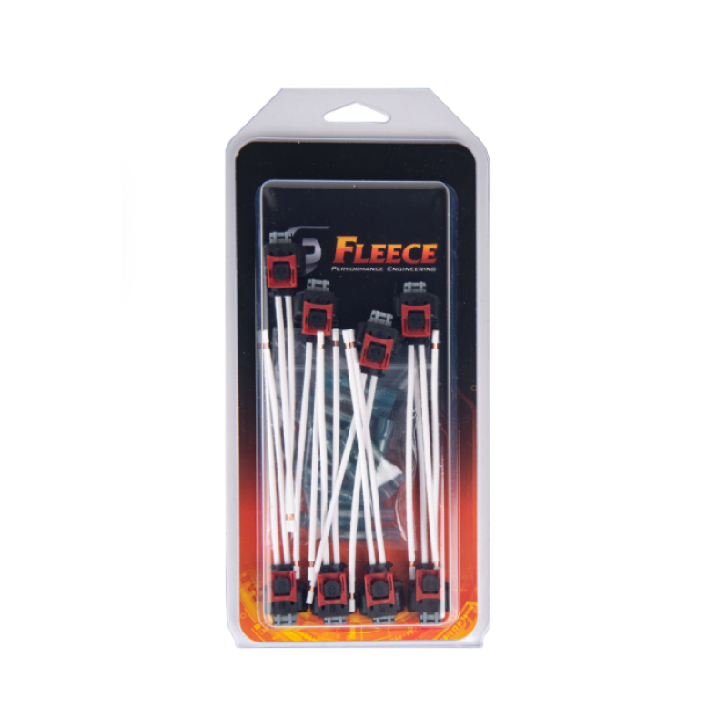 Fleece Performance 8-pack fuel injector connector pigtails for L5P, LML, LM2, and LZ0 Duramax engines