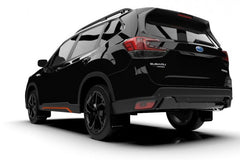 Rally Armor for 2019 Subaru Forester UR Black Mud Flap W/ Red Logo - eliteracefab.com
