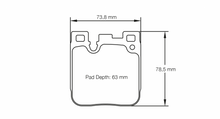 Load image into Gallery viewer, Pagid BMW M2, M3, M4, M135i, M235i RSL29 Rear Brake Pads