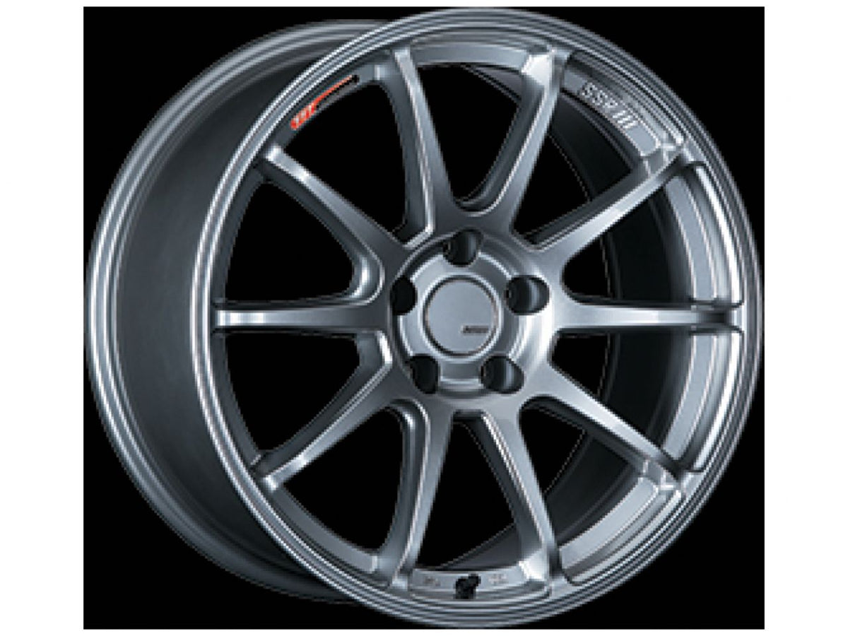 SSR GTX01 18x10.5 5x114.3 22mm Offset Dark Silver Wheel G35 / 350z / 370z - eliteracefab.com