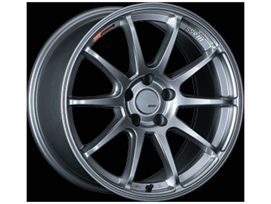 SSR GTX01 18x8.5 5x100 44mm Offset Dark Silver Wheel 02-05 WRX - eliteracefab.com
