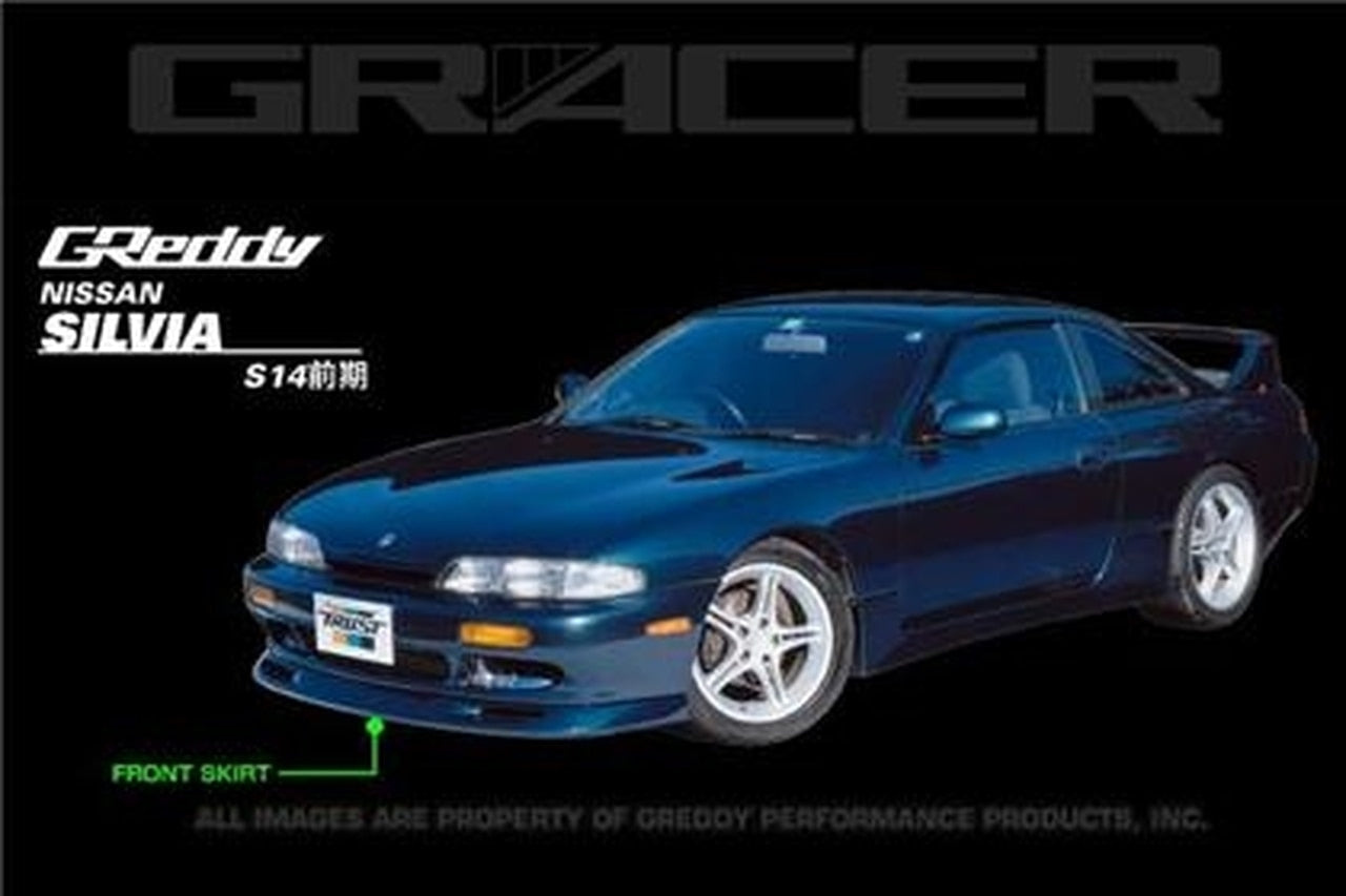 GReddy Front Lip Spoiler JDM (MC) Nissan Silvia 240SX S14 1997-1998 - eliteracefab.com