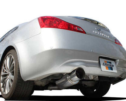 GReddy Revolution RS cat back exhaust Infiniti G37 Coupe 2008-2014 115mm tip 3 piece 10128103