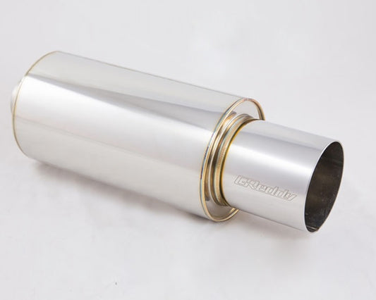 GReddy RS universal muffler 3 inch inlet outlet 160mm diameter 4.5 inch tip 11001130