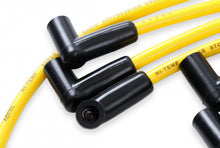 Load image into Gallery viewer, ACCEL Spark Plug Wire Set - 8mm - Yellow with HEI Stock Style Boots - eliteracefab.com