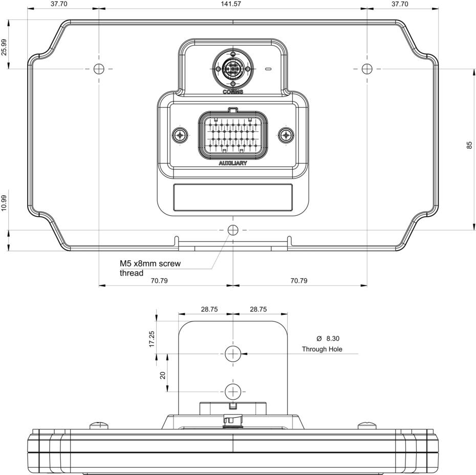 Haltech iC-7 7in OBD-II Color Display Dash Kit - eliteracefab.com