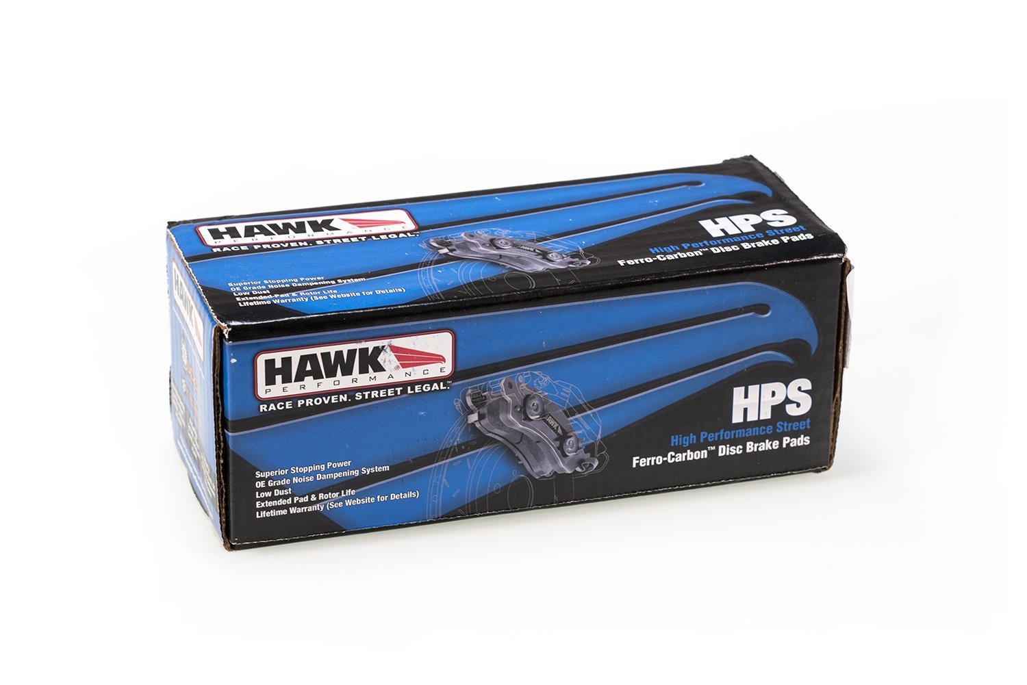 Hawk Performance Hawk HPS Brake Pads | 2008-2015 Mitsubishi Evo X - eliteracefab.com