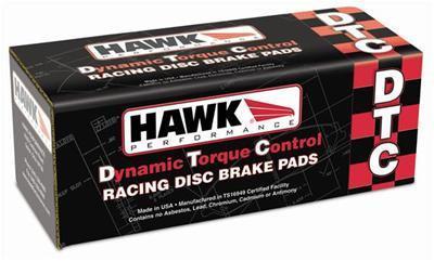 Hawk Performance DTC 30 Brake Pads - Rear | 2004-2007 Subaru STI - eliteracefab.com