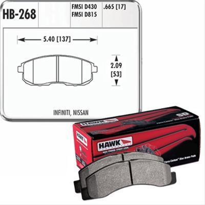 Hawk Performance HP Plus Front Brake Pads | Multiple Fitments - eliteracefab.com