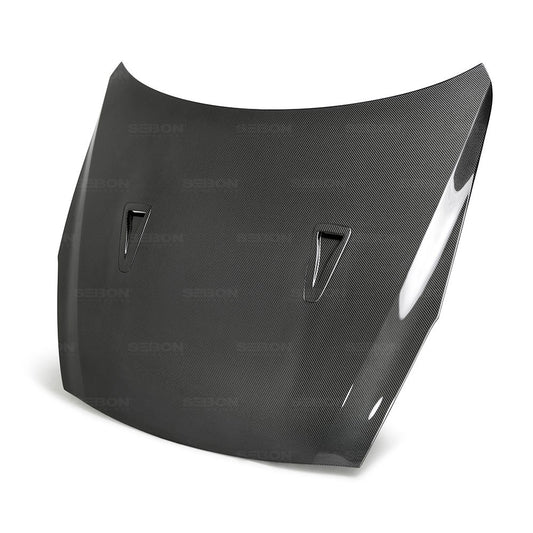 Seibon HD0910NSGTR-OE OEM-Style Carbon Fiber Hood for 2009–2016 Nissan GT-R