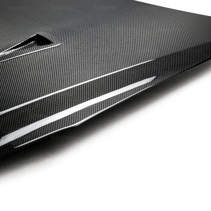 Seibon HD0910NSGTR-OE OEM-Style Carbon Fiber Hood for 2009–2016 Nissan GT-R