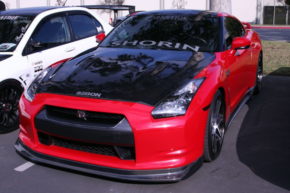 Seibon HD0910NSGTR-OE OEM-Style Carbon Fiber Hood for 2009–2016 Nissan GT-R