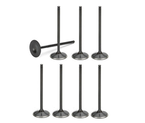 Supertech Honda B16A/B18C Black Nitrided Exhaust Valve - Set of 8 - eliteracefab.com