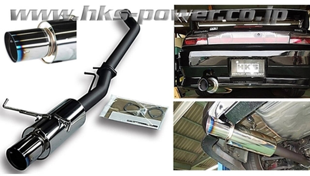 HKS RACING MUFFLER NISSAN 240SX (S14) USA - eliteracefab.com