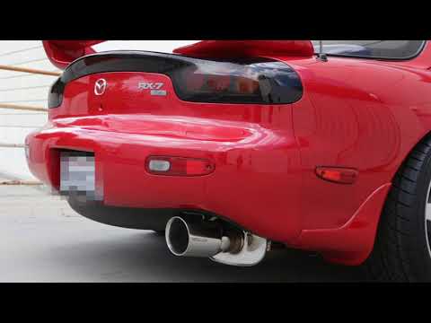 Revel Medallion Touring-S Catback Exhaust 93-97 Mazda RX-7 - eliteracefab.com