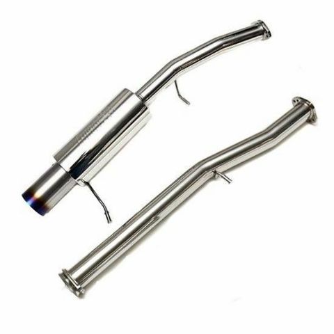 Invidia 02-07 WRX/STi 76mm N1 RACING Stainless Steel Tip Cat-back Exhaust - eliteracefab.com