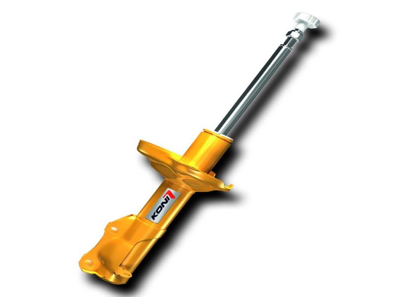Koni Sport (Yellow) Shock 87-93 Ford Mustang 8 cyl./ All Models/ (Exc. Cobra R ) - Front - eliteracefab.com