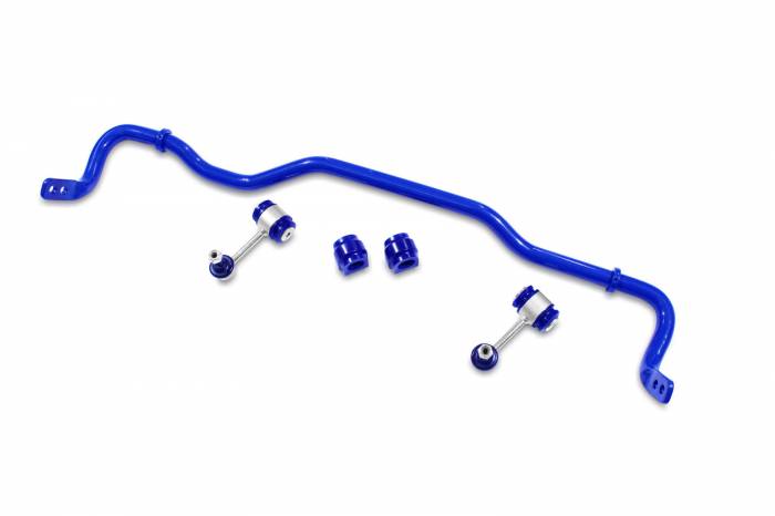 SuperPro 2015 Audi A3 Quattro Premium Rear 24mm Adjustable Sway Bar and HD End Link Kit - eliteracefab.com