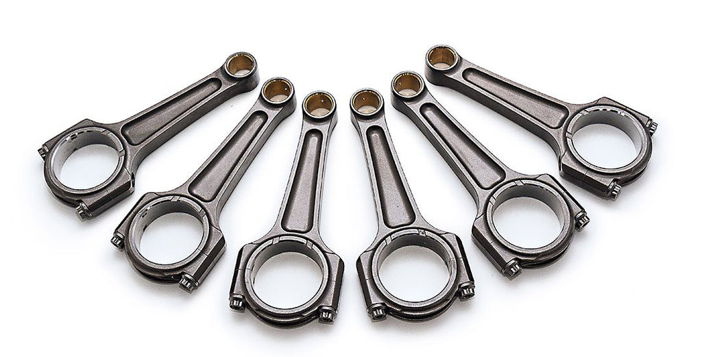 MANLEY 14437-6 Nissan VR30DDTT 5.975in Turbo Tuff Pro Series I Beam Connecting Rod Set w/ ARP 2000