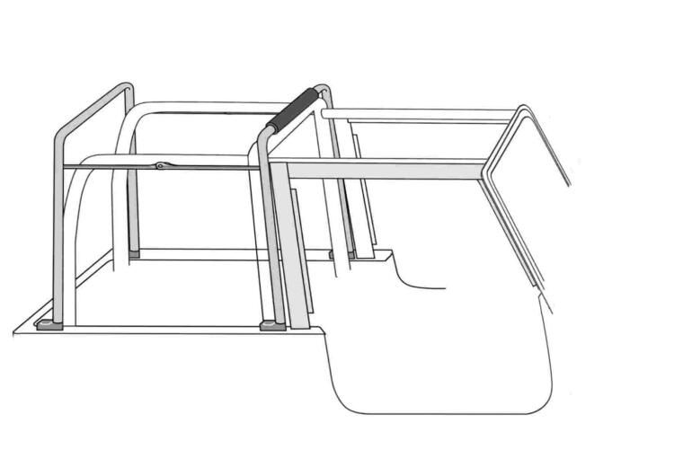 Rampage 1987-1995 Jeep Wrangler(YJ) Soft Top Hardware - Black Rampage