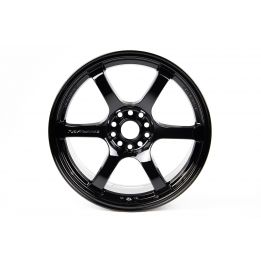 Gram Lights 57CR 18x9.5 +22 5x114.3 Gloss Black Wheel - eliteracefab.com