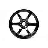 Gram Lights 57CR 18x9.5 +22 5x114.3 Gloss Black Wheel