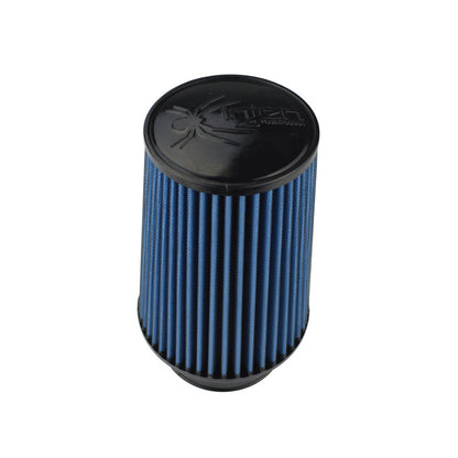 Injen SuperNano-Web Air Filter 3.50in Flange 5in Base 7in Height - X-1079-BB