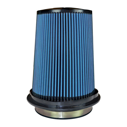 Injen SuperNano-Web Air Filter 5.00in Flange 7in Twist Lock Base 7.90in Height - X-1107-BB