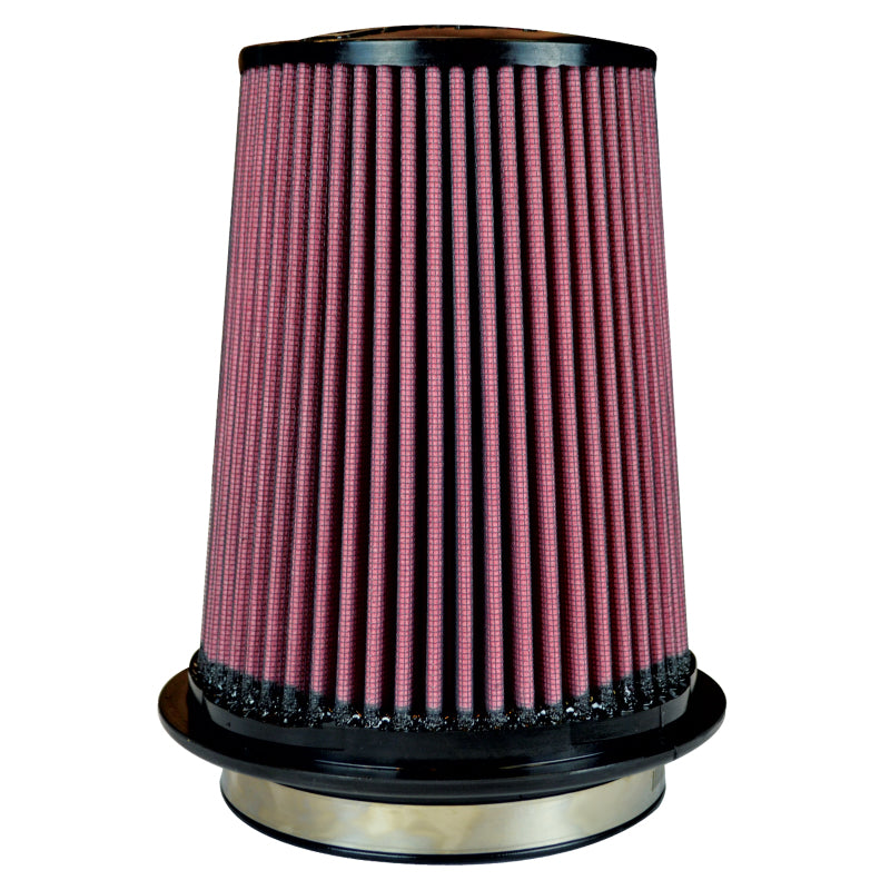 Injen 8-Layer Oiled Cotton Gauze Air Filter 5.00in Flange Twist Lock - X-1107-BR