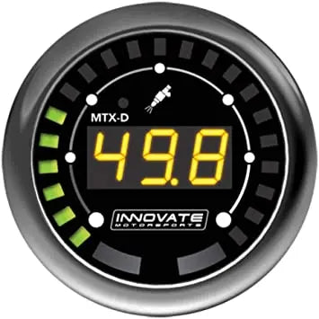 Innovate Motorsports 3917 MTX-D fuel pressure gauge 0 to 145 PSI
