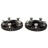 ISC Suspension 5x100 Hub Centric Wheel Spacers 15mm Black (Pair)