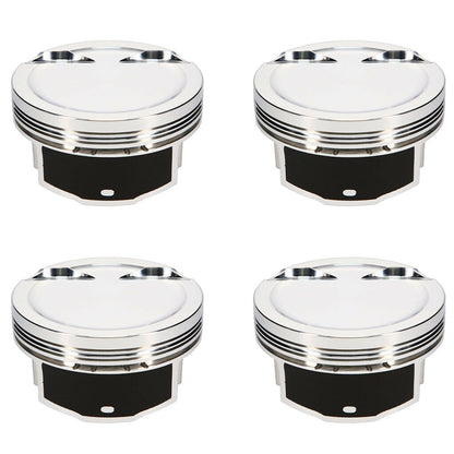 Manley 08+ Mitsubishi 4B11T 86mm STD -11cc Dome 9.0:1 CR Turbo Tuff Series Piston Set w/ Rings Manley Performance