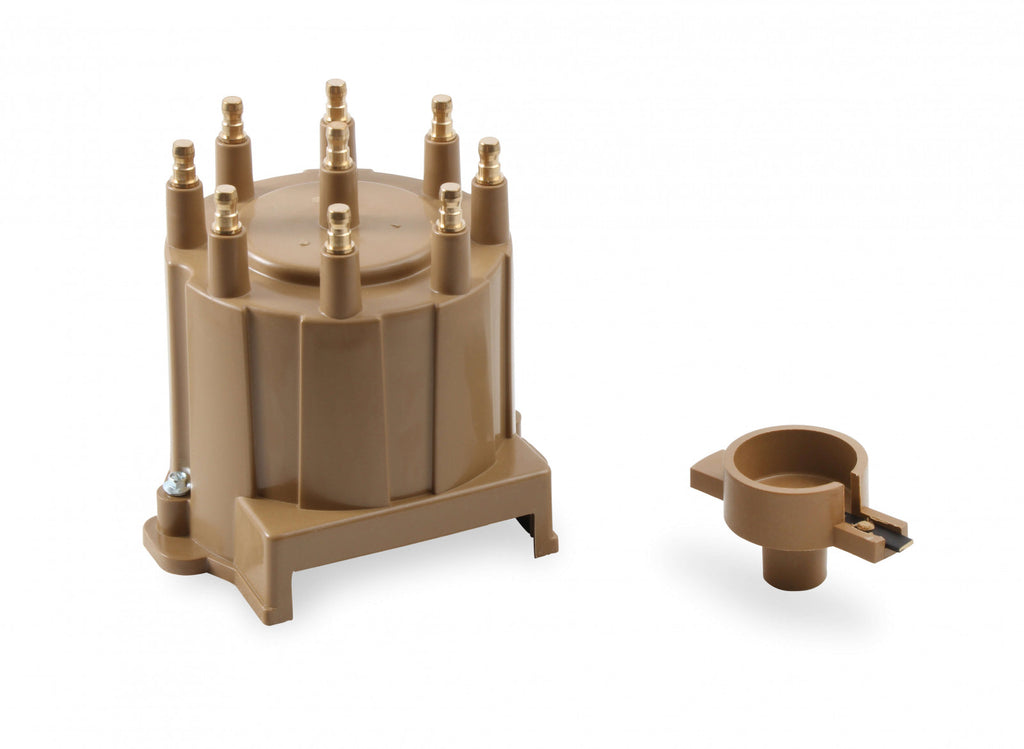 ACCEL Distributor Cap & Rotor Kit - HEI Style - Tan - eliteracefab.com