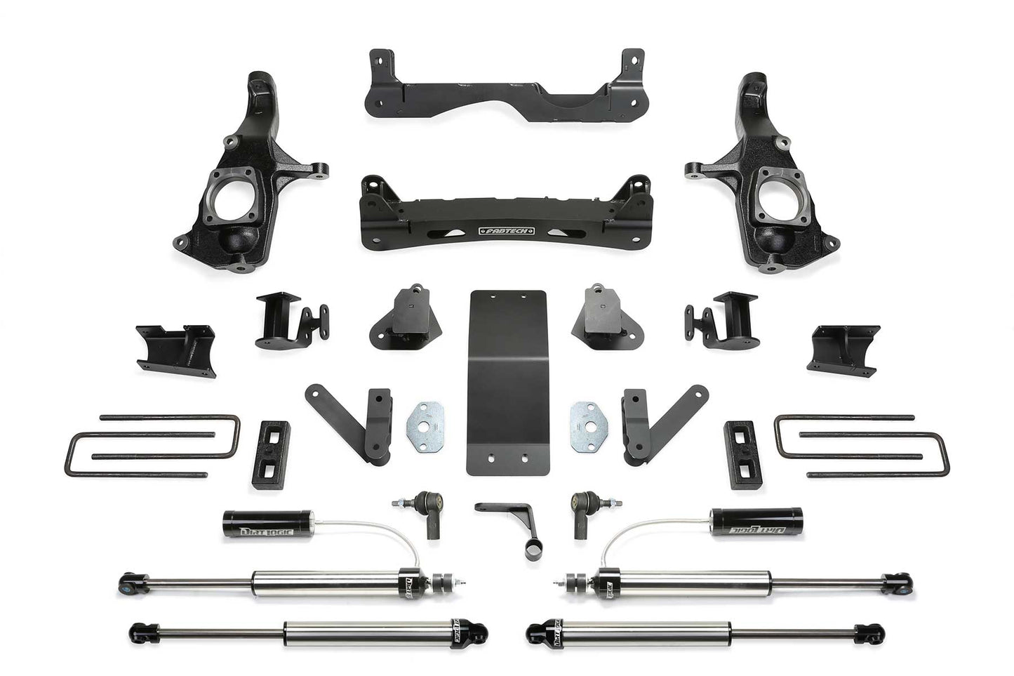 Fabtech 11-19 GM 3500HD 2WD/4WD 4in System - Component Box 3 - eliteracefab.com