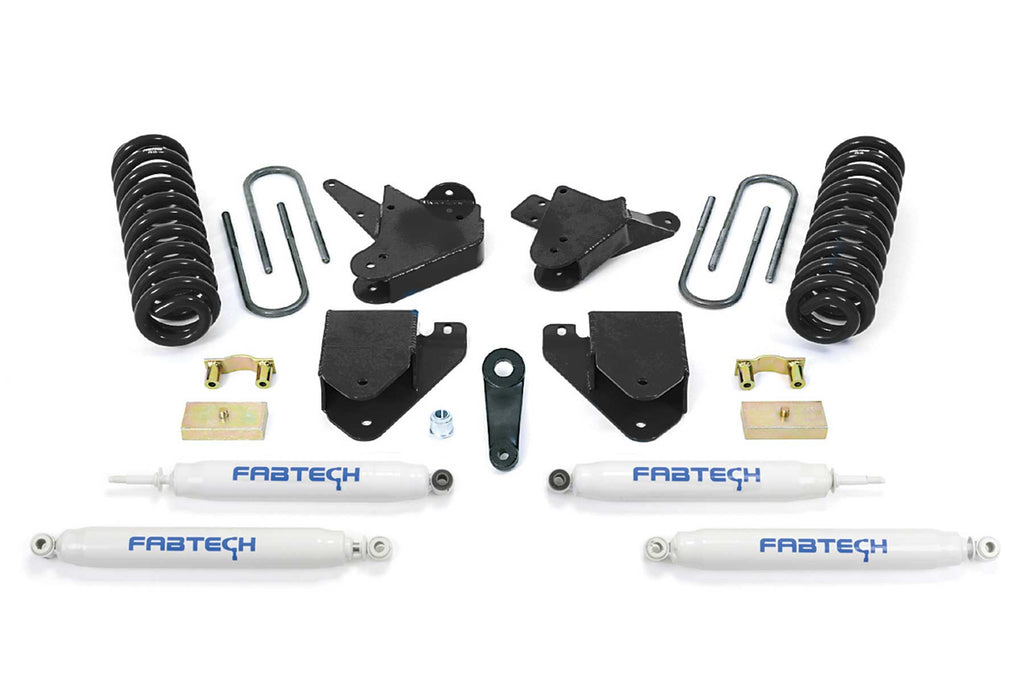 Fabtech 05-07 Ford F250 2WD 6in Basic System Rear Box Kit - eliteracefab.com