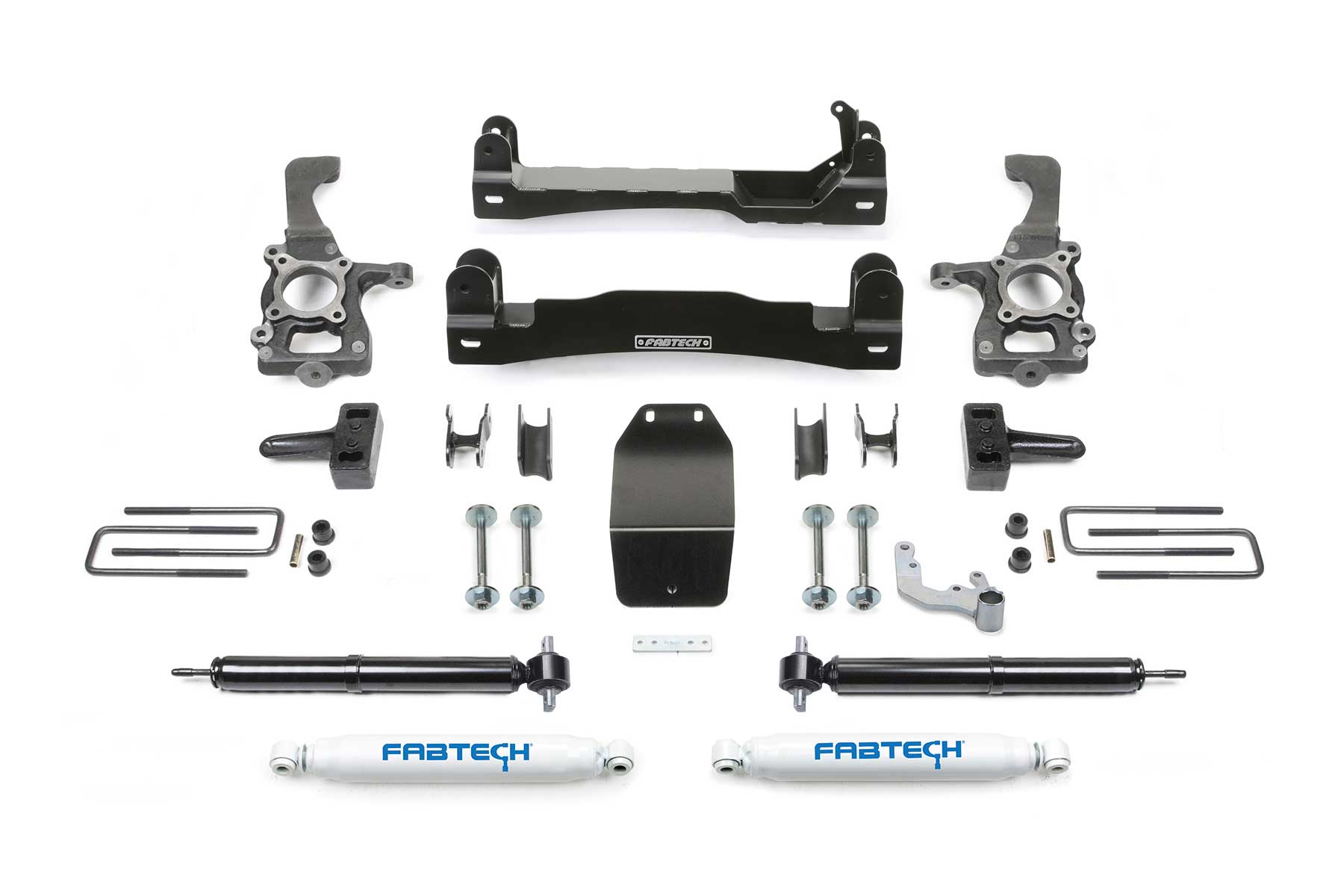 Fabtech 15-18 Ford F150 4WD 4in Basic System - Component Box 2 - eliteracefab.com