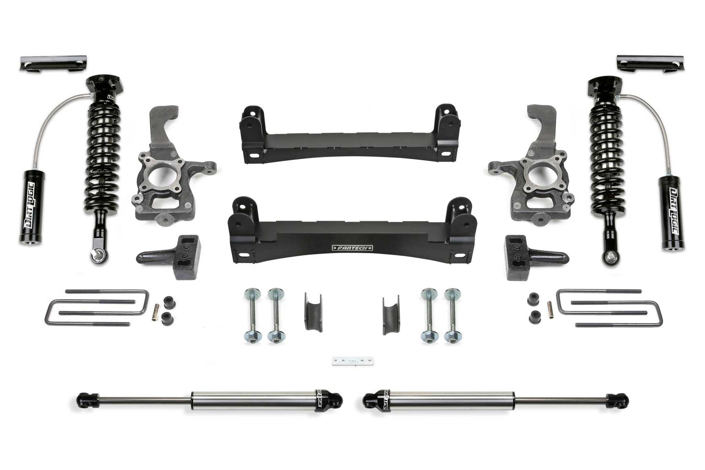 Fabtech 15-18 Ford F150 2WD 4in Lift System - Component Box 1 - eliteracefab.com