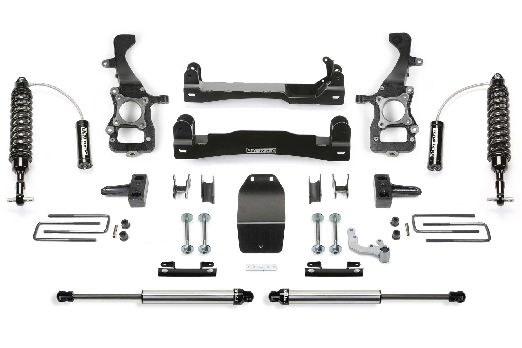 Fabtech 2021+ Ford F-150 4WD 4in Basic System - Component Box 1 - eliteracefab.com