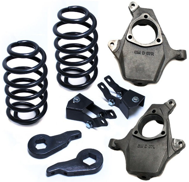 MaxTrac 15-20 GM Tahoe / Yukon 2WD/4WD 3in Rear Lowering Kit - eliteracefab.com