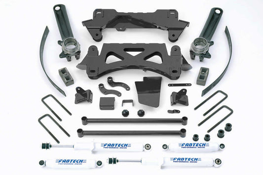 Fabtech 95.5-04 Toyota Tacoma 2WD/4WD 4 Cyl 6 Lug 6in Performance System - Component Box 2 - eliteracefab.com
