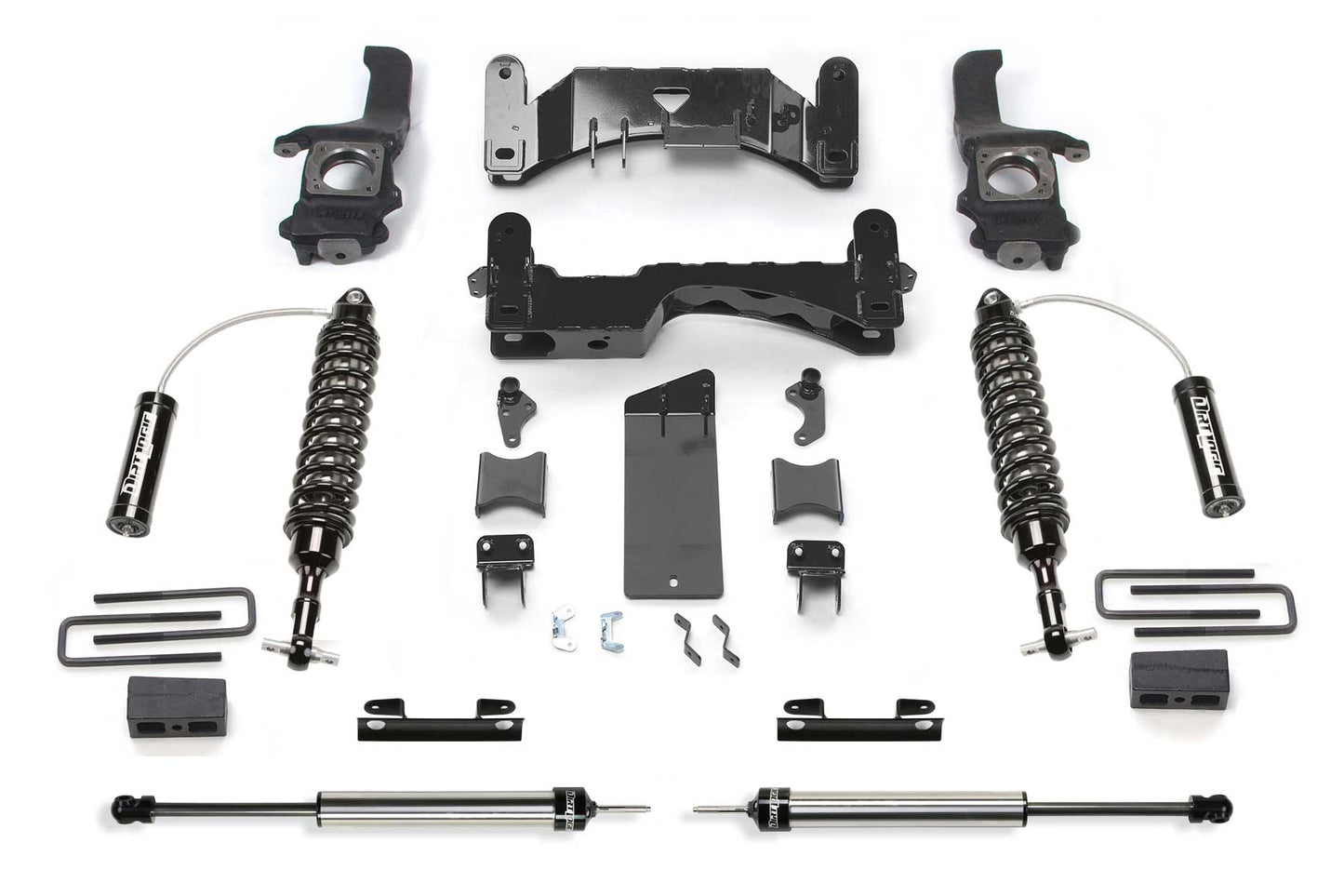 Fabtech 16-18 Toyota Tundra 2WD/4WD 6in Lift System - Component Box 1 - eliteracefab.com