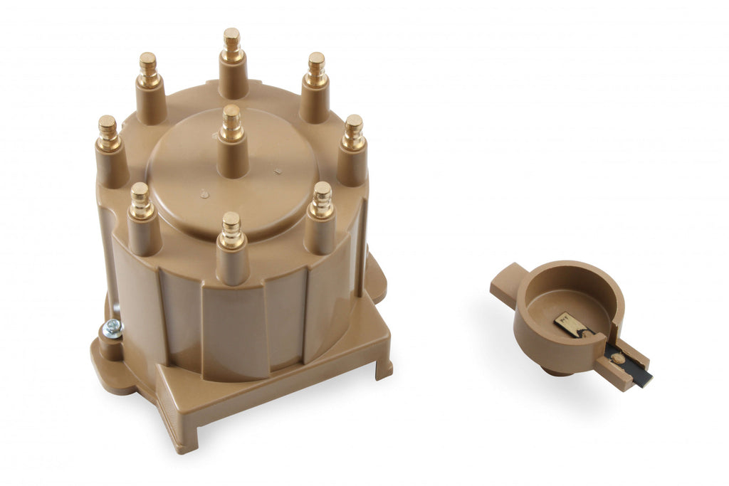 ACCEL Distributor Cap & Rotor Kit - HEI Style - Tan - eliteracefab.com