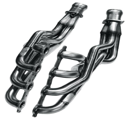 Kooks 09-14 Cadillac CTS-V LSA 6.2L 1-7/8in x 3in SS Longtube Headers and Green Catted SS X-Pipe Kooks Headers