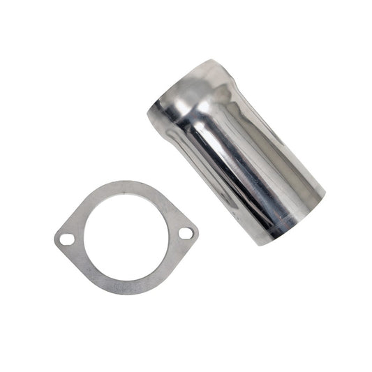 Kooks 7106S-MALE 3 inch stainless ball and socket male adapter with 2 bolt flange