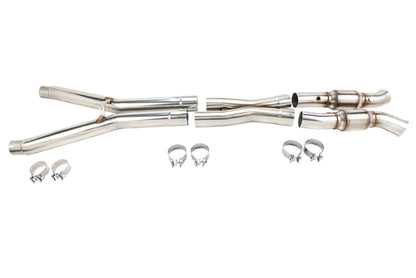 Kooks Headers 2160H432 1-7/8 inch Long Tube Headers with GREEN Catted X Pipe for 2009-2013 Corvette LS3